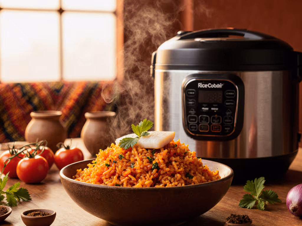 African Rice Cooker Recipes: Fluffy Tomato-Based Dishes