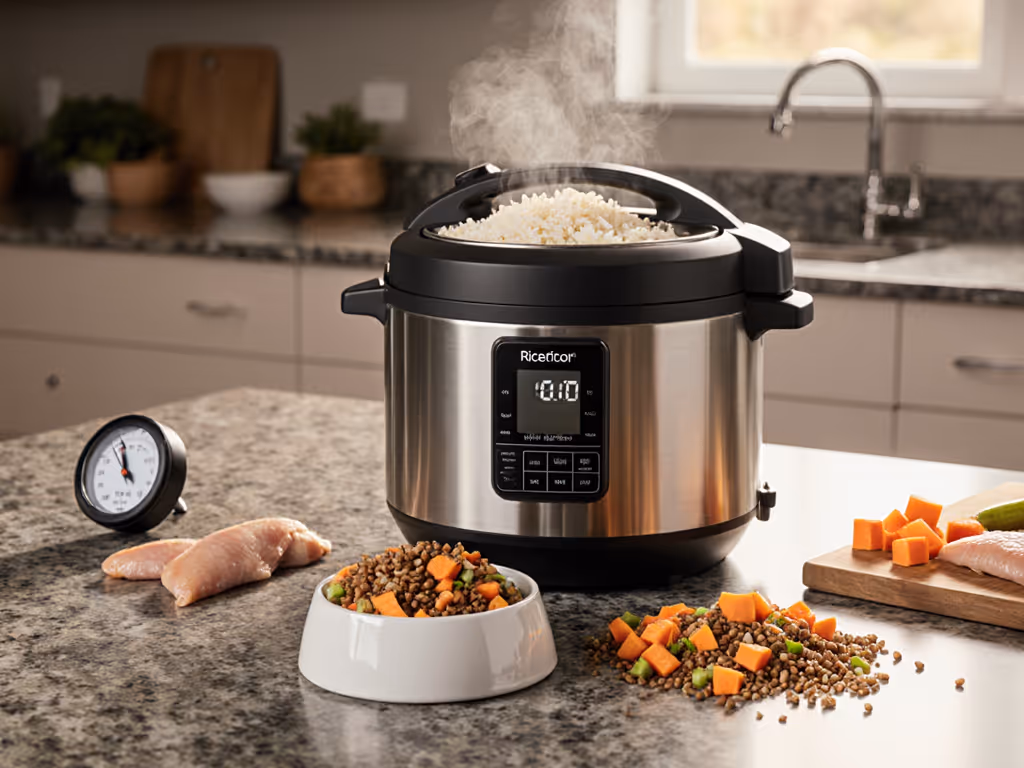 Rice Cooker for Homemade Pet Food: Safe & Consistent