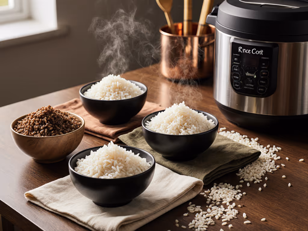 Rice Types Mastery: Your Cooker's Texture Guide