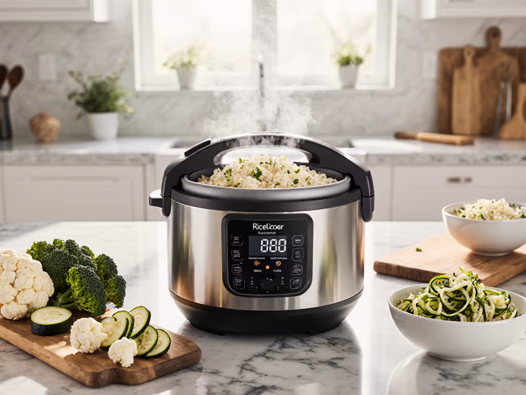 Best Rice Cooker for Keto: Precise Vegetable Rice Control