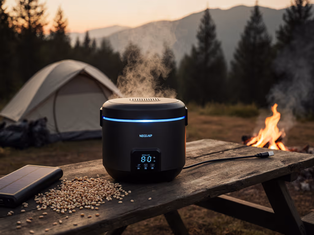 Portable Rice Cookers for Outdoor Cooking: Battery-Powered and Durable